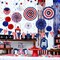 33Pcs 4th of July Party Decoration Set, Patriotic Party Decorations